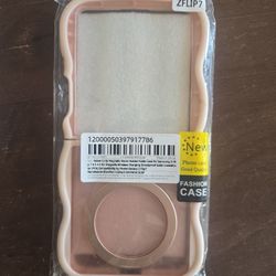 ZFlip7 Pink Magnetic Phone Case
