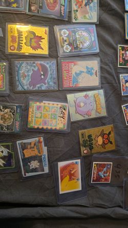 Vintage Pokemon Cards etc