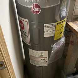 New Electric Water Heater 