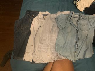 Lot of 4 dressy boys shirts size 2-3t