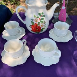 Cet De Marbeya  Jarra  Y Tazas Y Platos   Prinsess  Houses  Nuebos 