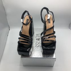 Wetkiss Platform Heels For Women’s Chunky Heel Platform Strappy Sandals Size 9.5