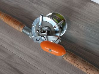Salmon Trolling fishing rod reel combo