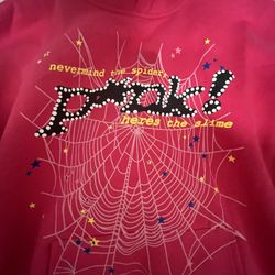 Sp5der Sweatshirts Hoodie P*nk