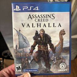 Assasins Creed Valhalla PS4 Video Game *NEW*