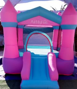 Pink Toddler Bouncy House