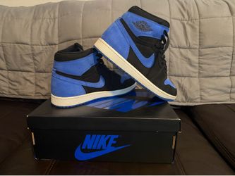 Jordan 1 royal reimagined size 9.5 worn 2-3x