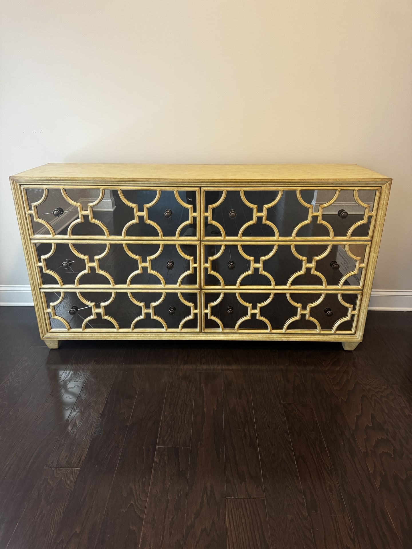 Wayfair Gold/Mirror Dresser