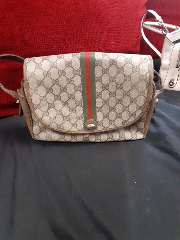 Authentic Vintage Large Gucci Bag