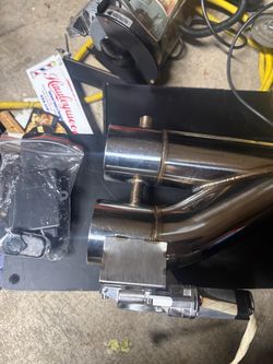 Stainless Steel Dual Exhaust System with Hardware