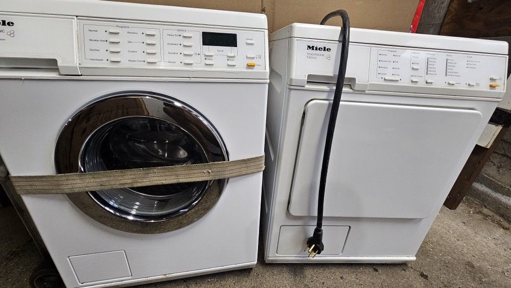 Miele Washer& Electric Dryer