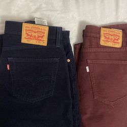 Brand new 4pair Levi’s