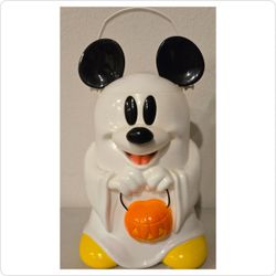 Disney Mickey Mouse Ghost Halloween Treat Bucket / Popcorn Bucket