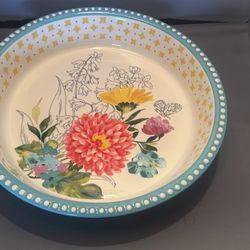 Pioneer Woman Ceramic Pie Dish