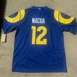 Men’s LA Rams Puka Nacua Jersey #12 