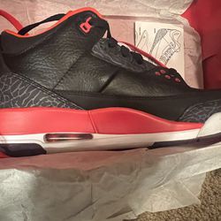 Jordan 3 Crimson Size 10 