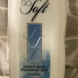 Skin so soft shimmering crystals body lotion