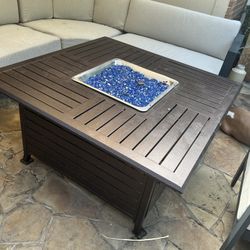 Outdoor Fireplace Table