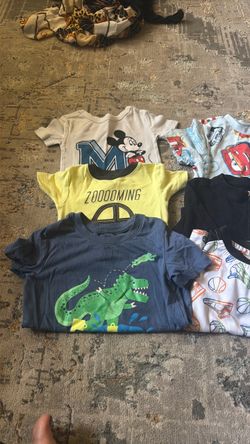 Toddler Boy Graphic T-Shirts Bundle