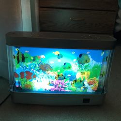 Lighted Fake Aquarium