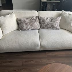 White sofa 