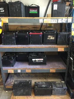 Car batteries