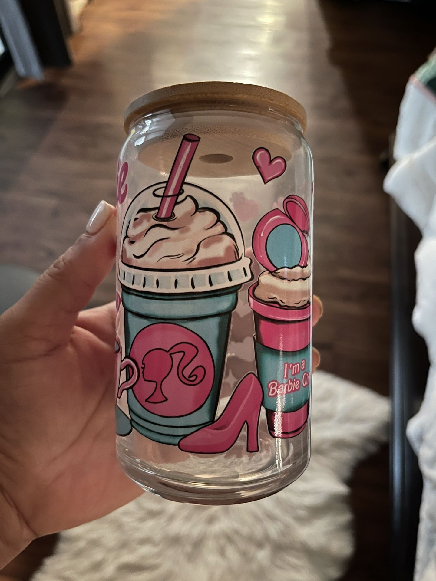 Barbie Glass Cup