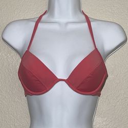 Victoria's Secret Underwire PushUp Halter Bikini Top