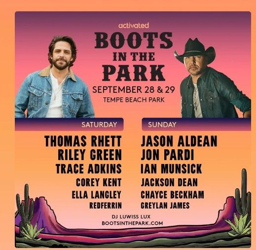 Saturday Boots In The Park