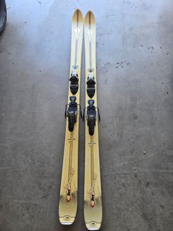 Dynastar Inspired 178cm Snow Skis Tuned Waxed w Binding Adjust