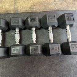 125lbs Of Dumbbells 