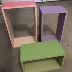 Girls Wooden Shelves