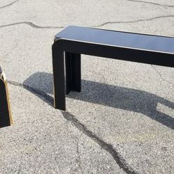 Black And Gold Tables 