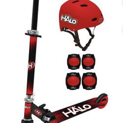 HALO Rise Above 6pc Scooter Combo - Red