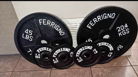 Vintage Ferrigno Olympic Plates