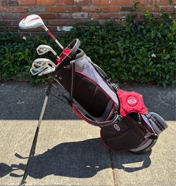 US Kids WT-10u golf set (Driver+6i+8i+pw+putter+stand bag)