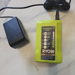 Ryobi 40V charger