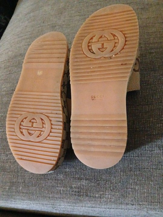 Gucci Platform Slides