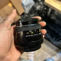 Film Camera Lens