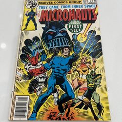 Micronauts #1(Marvel 1979)1st App. Baron Karza Newsstand VG+