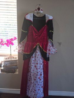 Queen of Hearts Dress Adult Costume