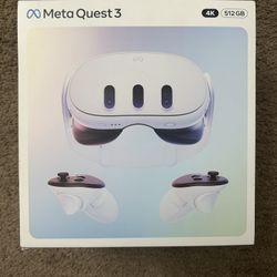 Meta Quest 3 512GB Brand New Sealed 