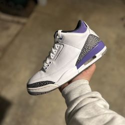Jordan 3 Dark Iris Sz 8.5 