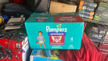 Brand new Pampers.