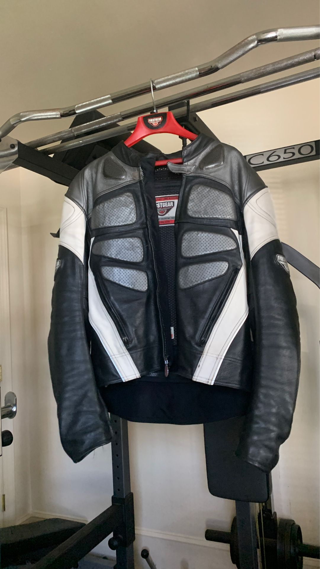 Leather First Gear Motorcycle Jacket