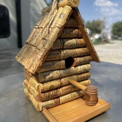 Palisade Wine Cork Bird House