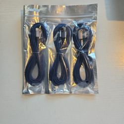 3 Iphone Calbles 6'