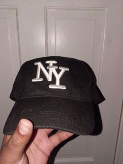 Black NY Embroidered Baseball Cap