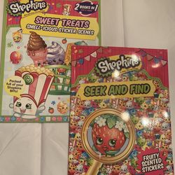 Shopkins Scented Sticker Books