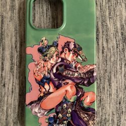 Jojo’s Bizarre Adventure Jotaro Kujo & Jolyne Cujoh iPhone 16 Pro Max Case